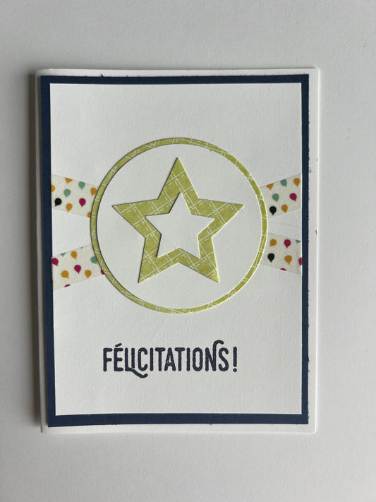 Felicitations Star (2-pack)